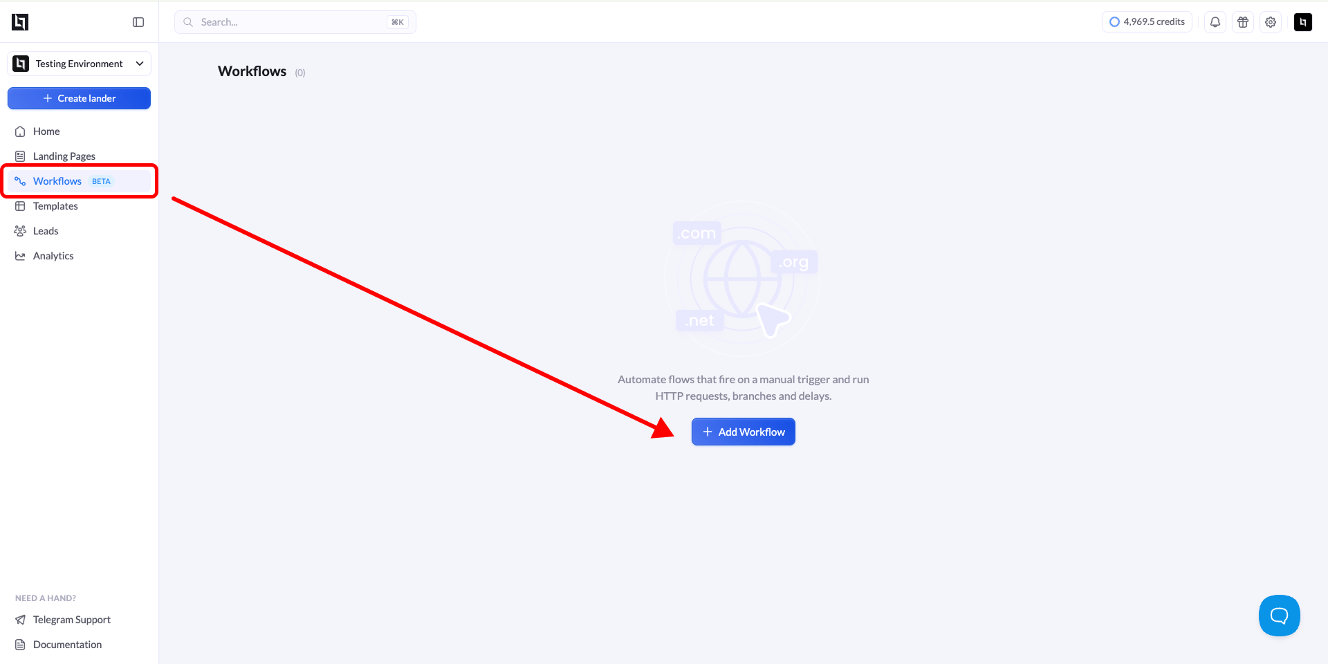 Create Workflow