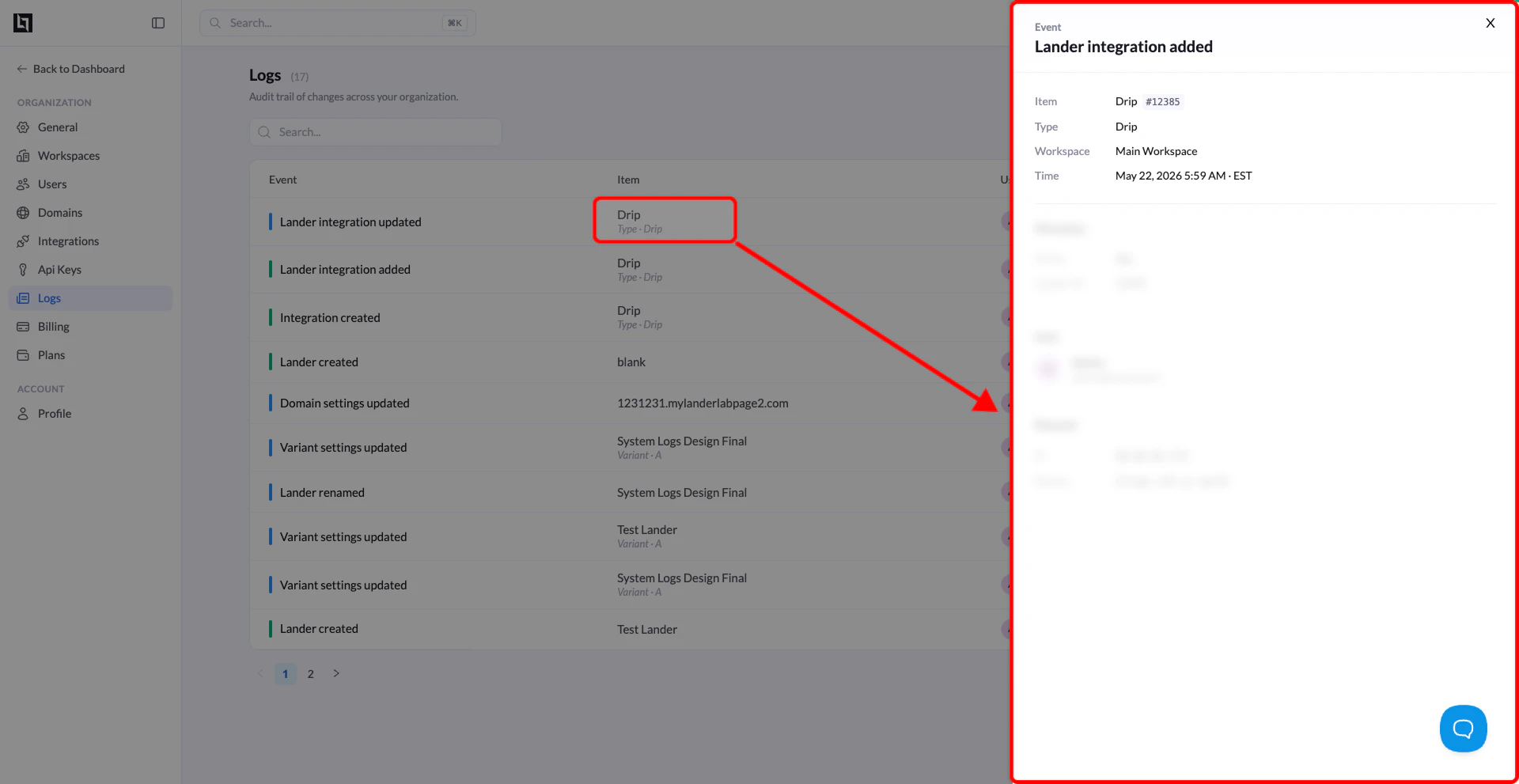 Integration Details