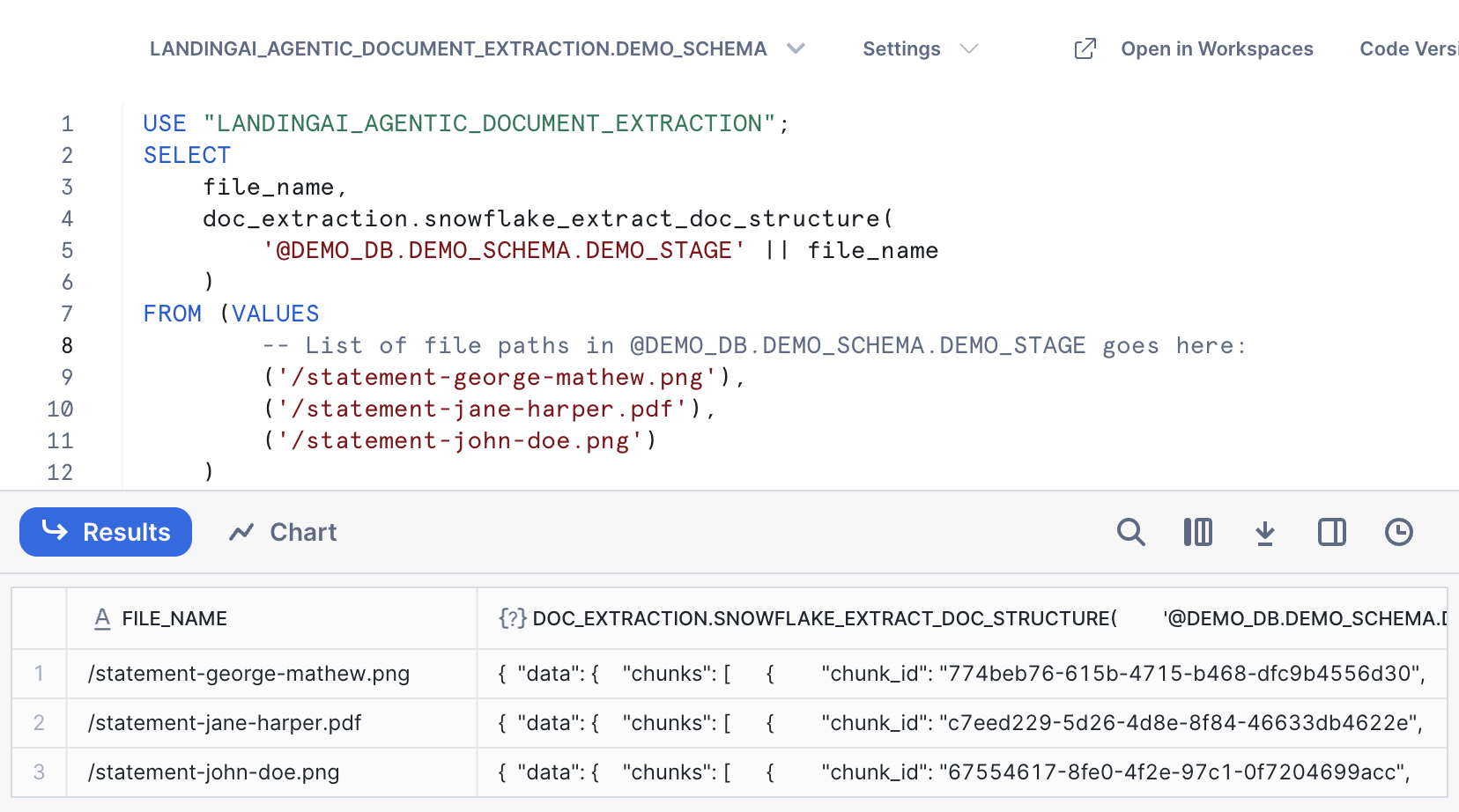 Cloud Processing for a Table