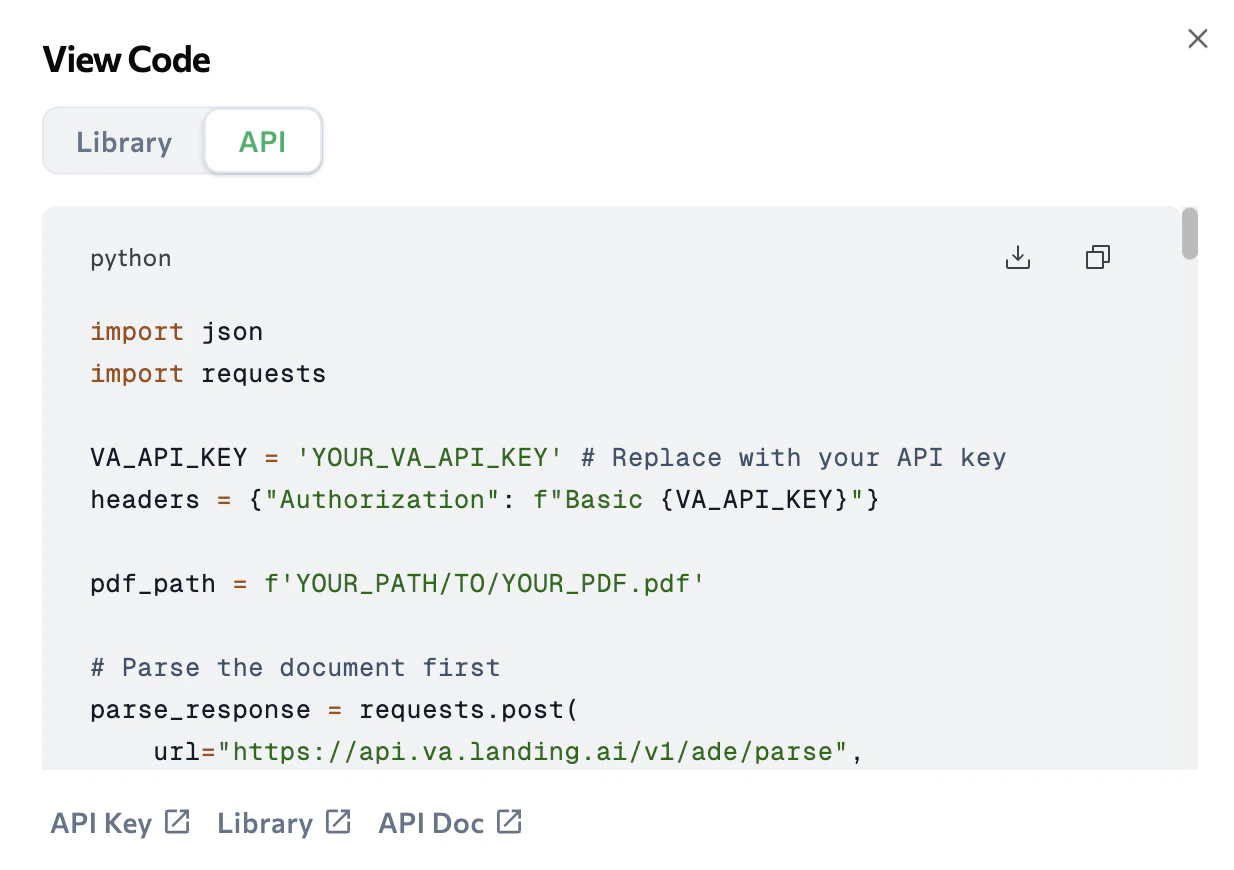 Get the Schema Code