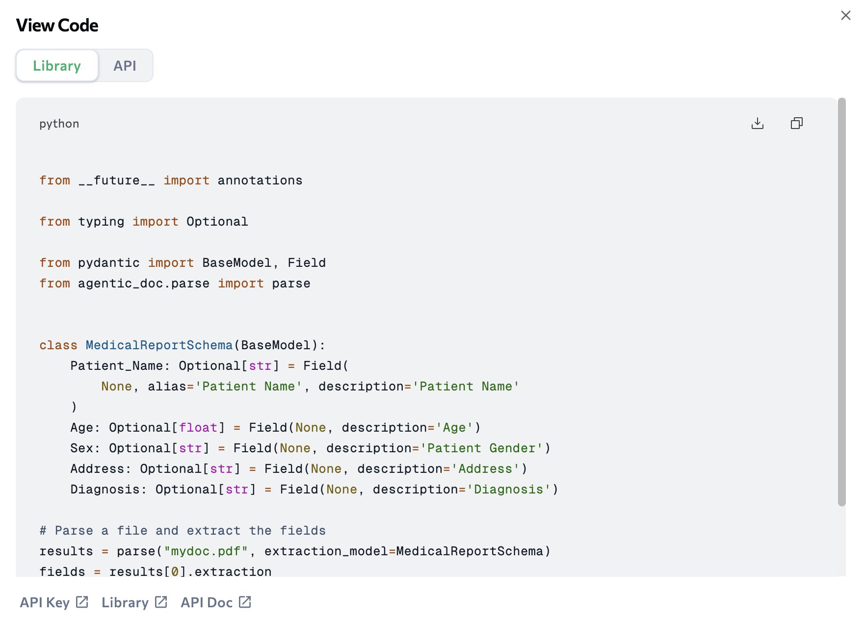 Export the Relevant Format