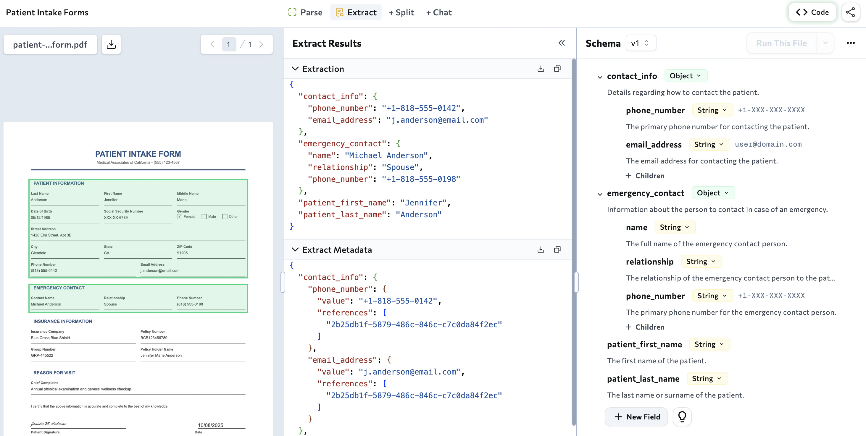 Build a Schema with the Wizard