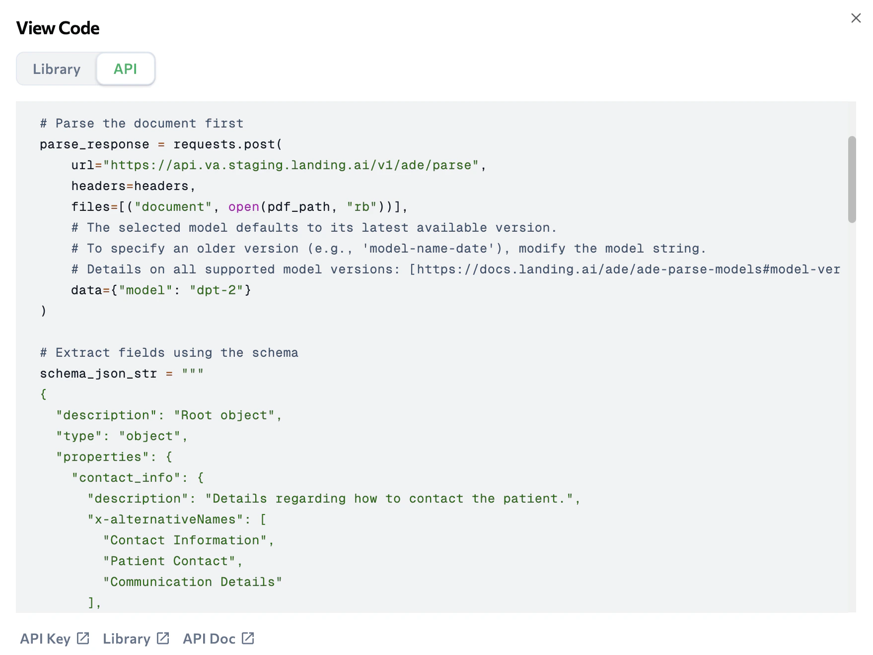 Export the Relevant Format