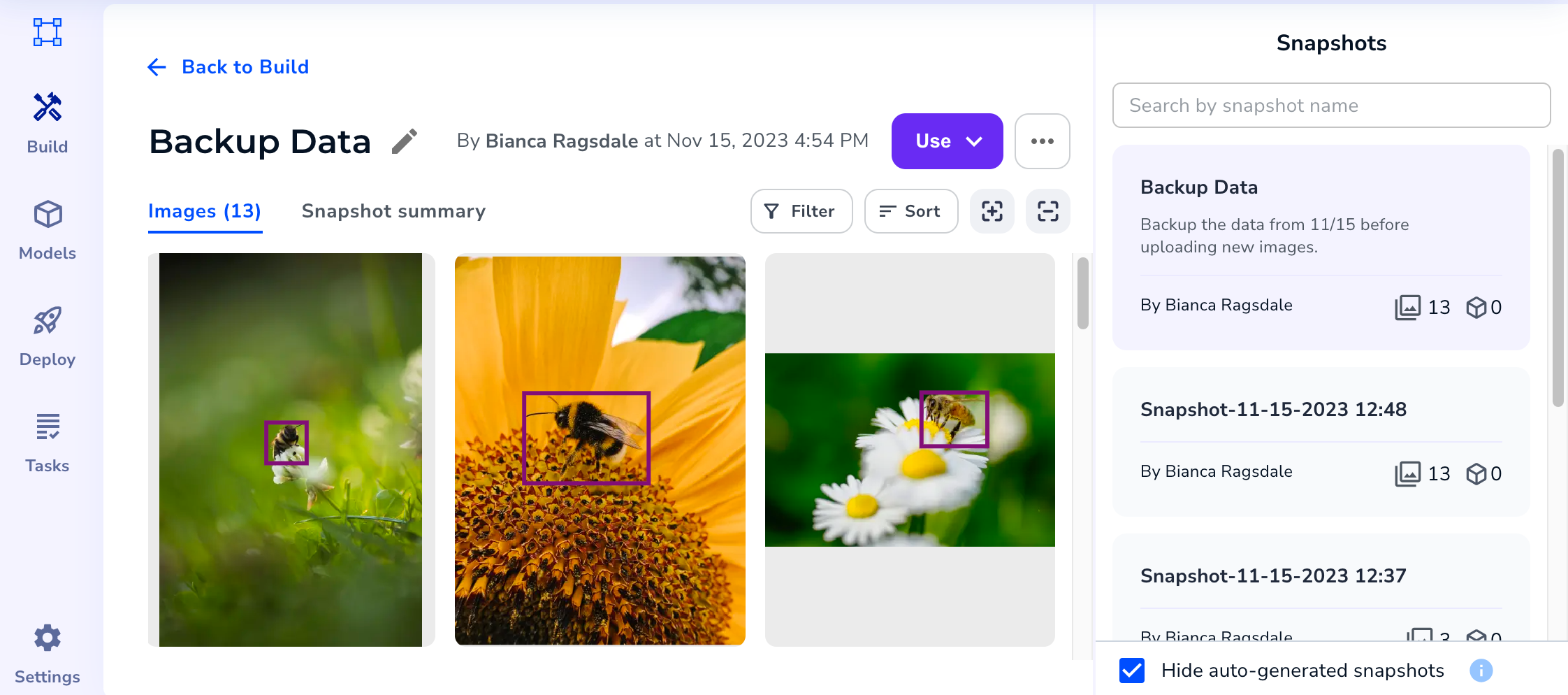 SnapshotDashboard