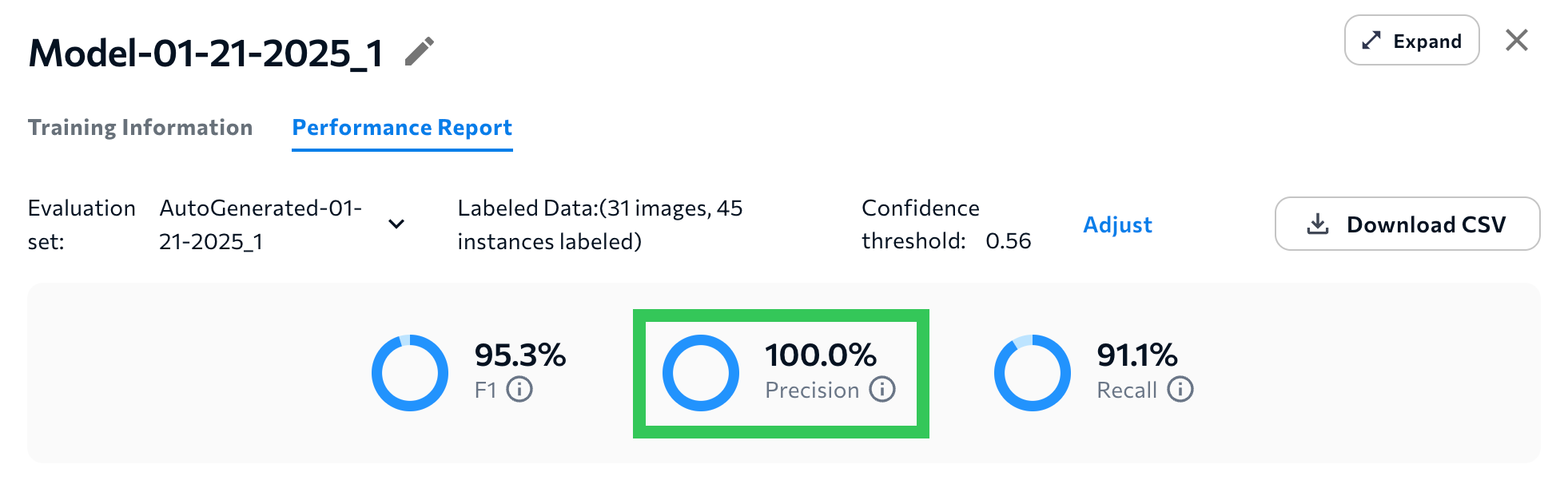 PerformanceReport_Precision
