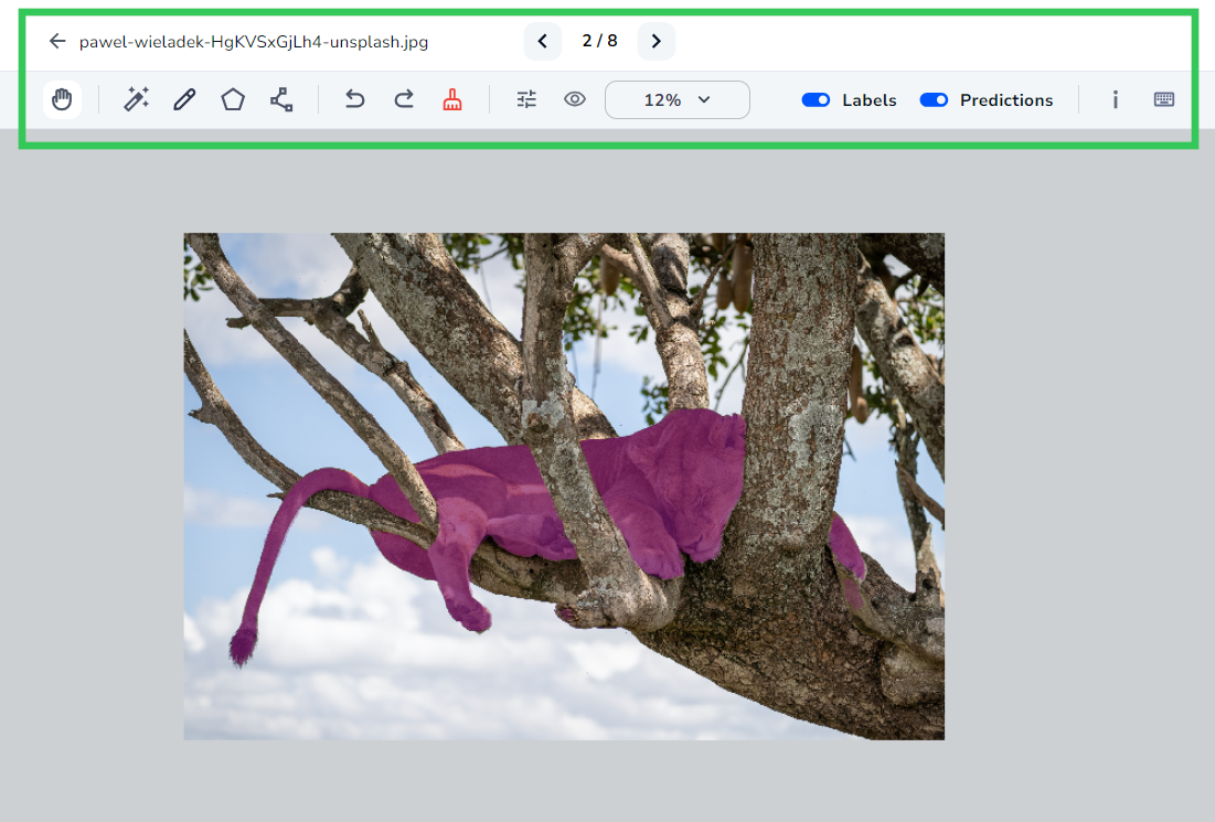 Image Detail Settings