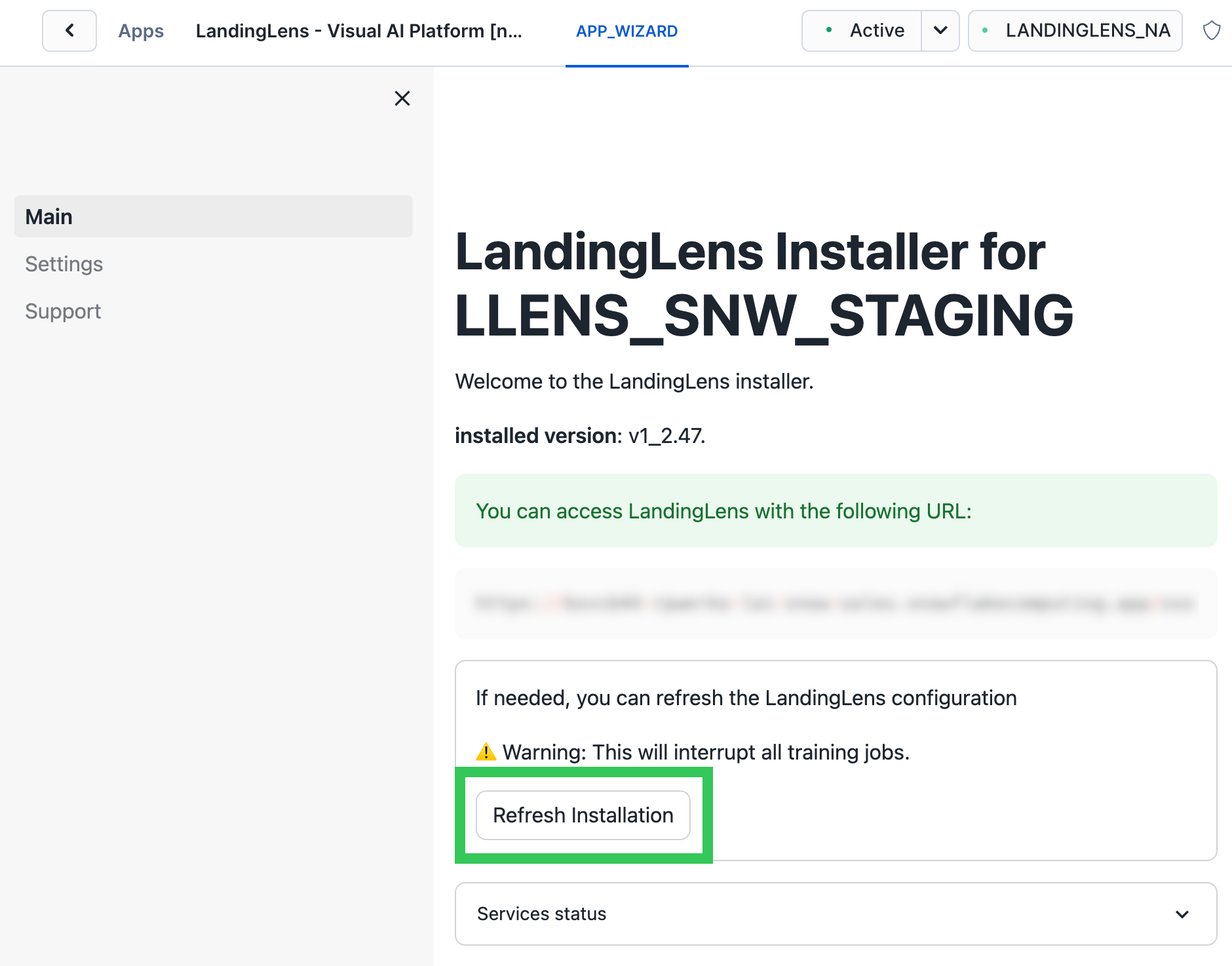 LLSF_refreshInstall_staging