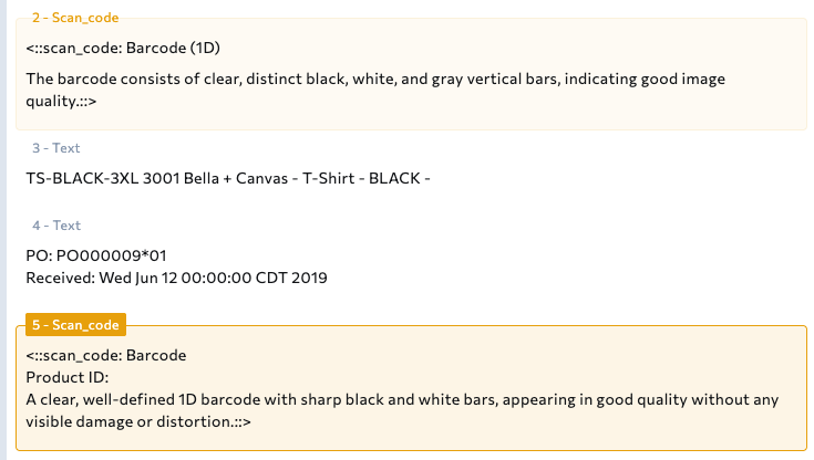 Chunk Type: Scan Code