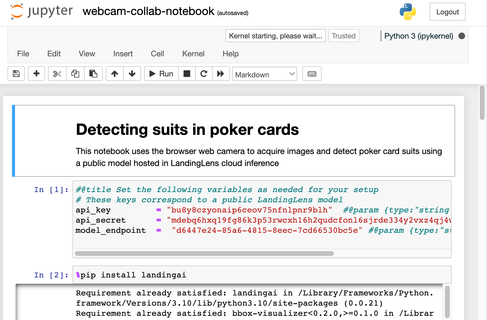 Python Tutorial: Detect Suits in Playing Cards - LandingAI