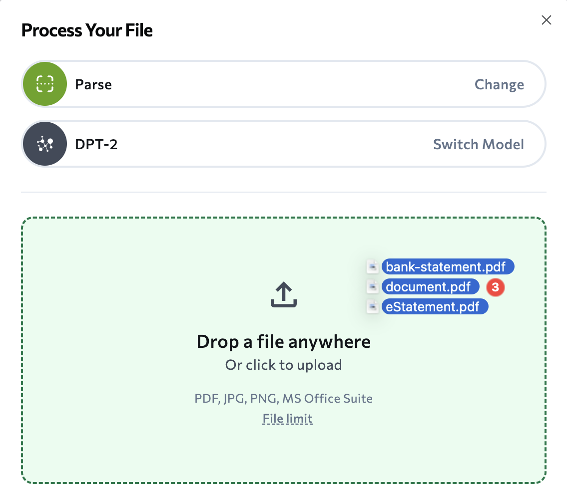 Upload multiple files