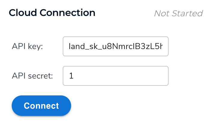 N Api B API Keys - LandingAI