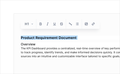 Rich text editor in Lane