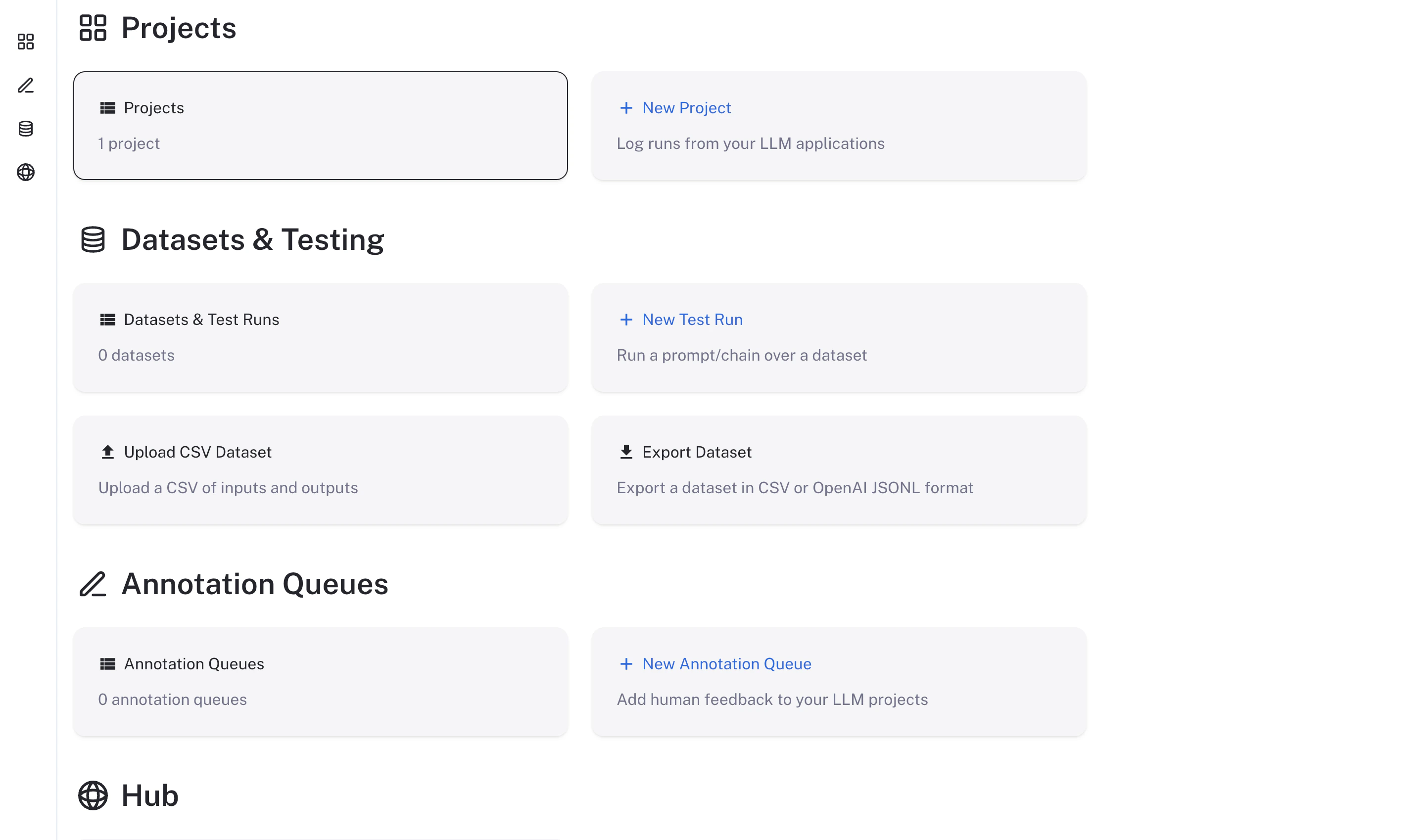 Langsmith ui