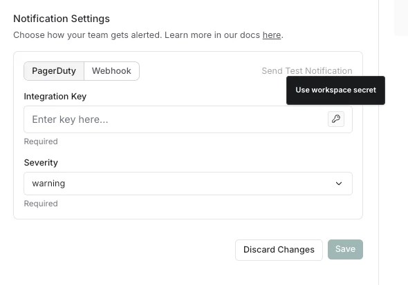 PagerDuty Setup