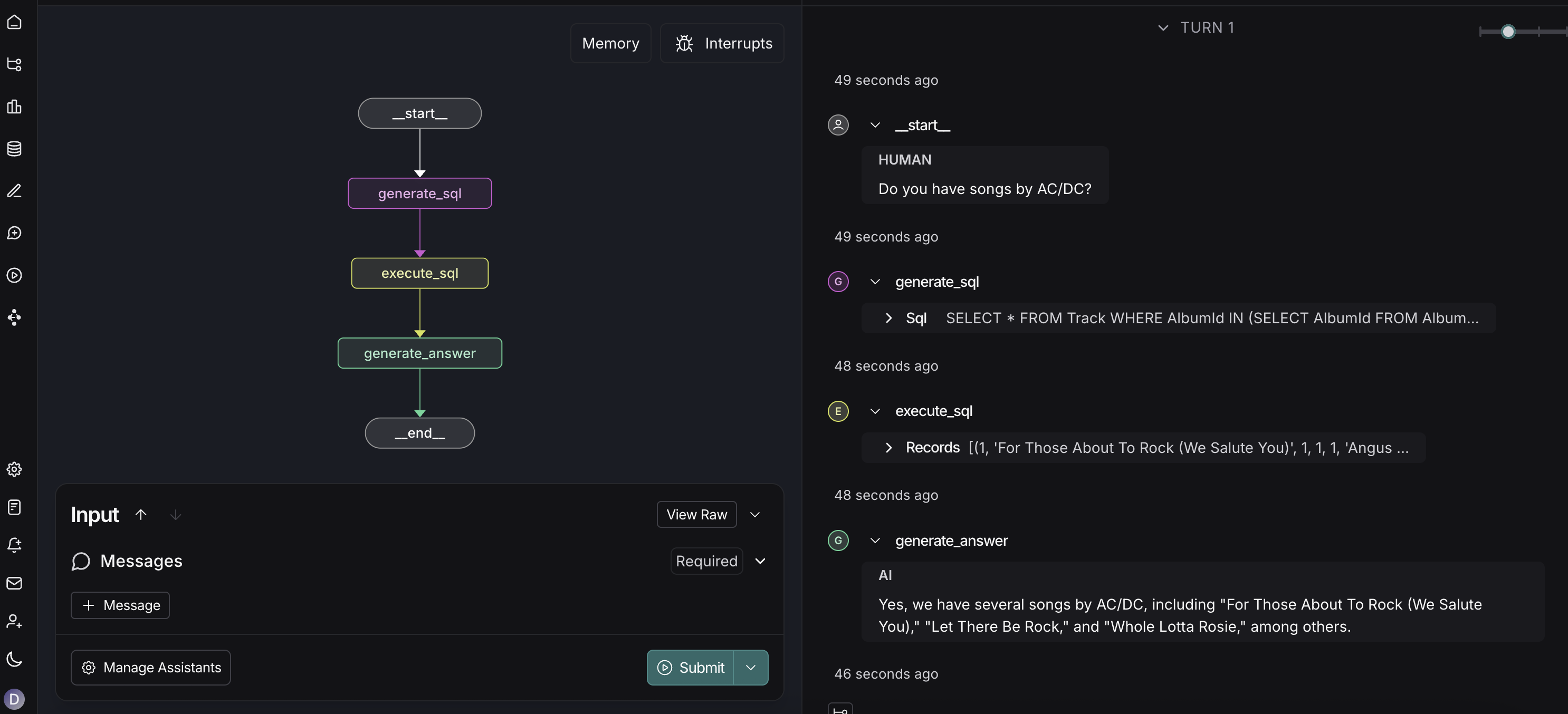 LangGraph Studio CLI Interface