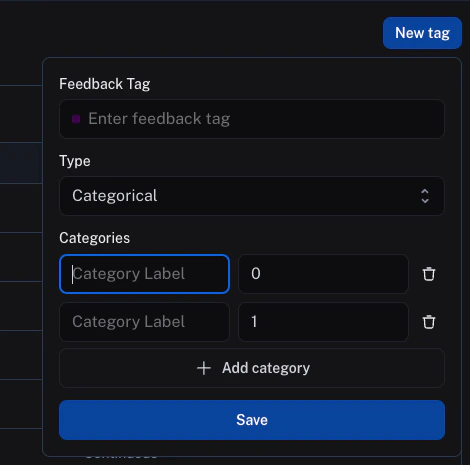 Cat feedback