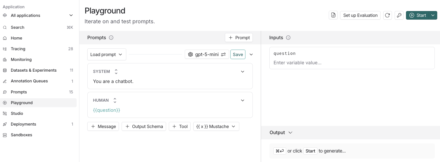 Empty playground
