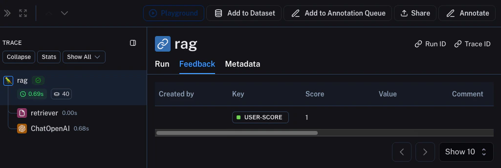 Tracing tutorial feedback