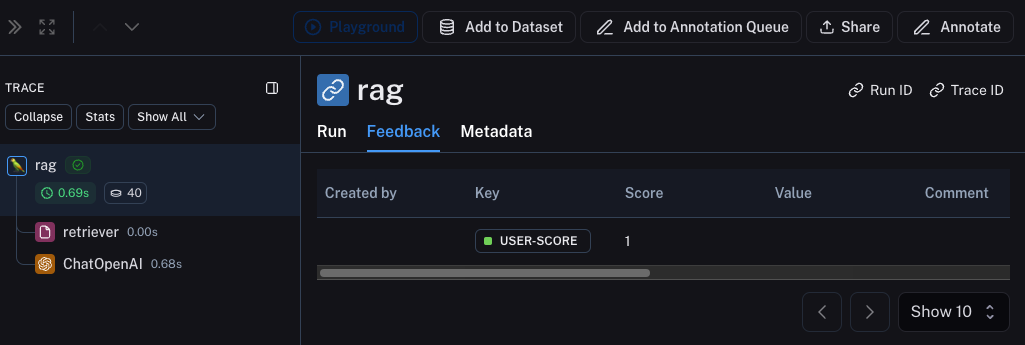 Tracing tutorial feedback
