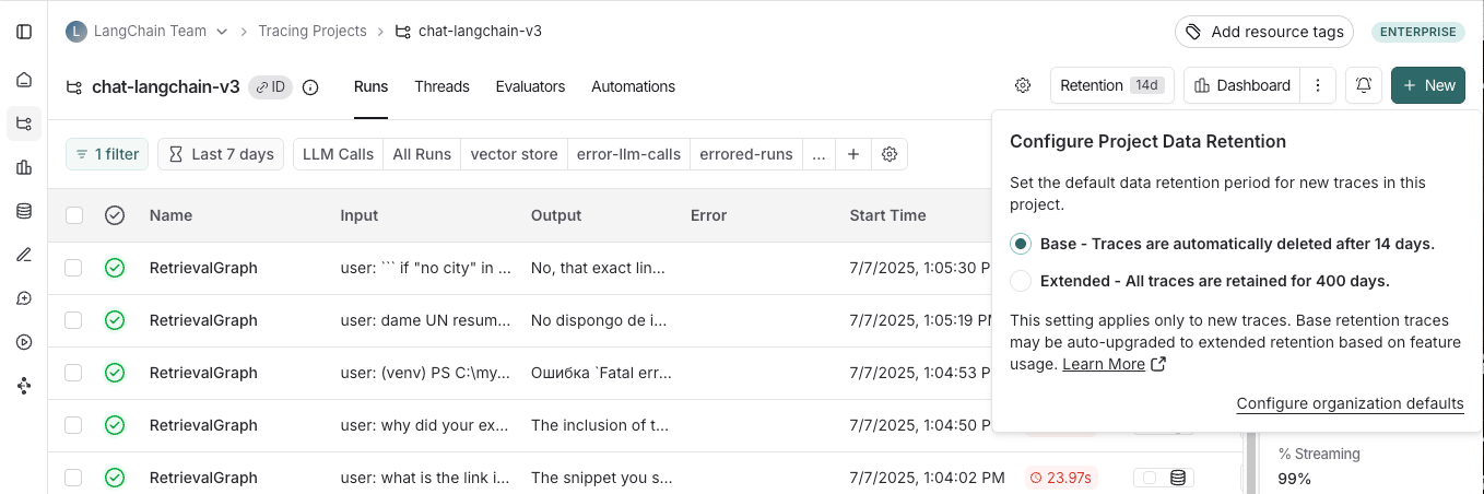 P1projectretention