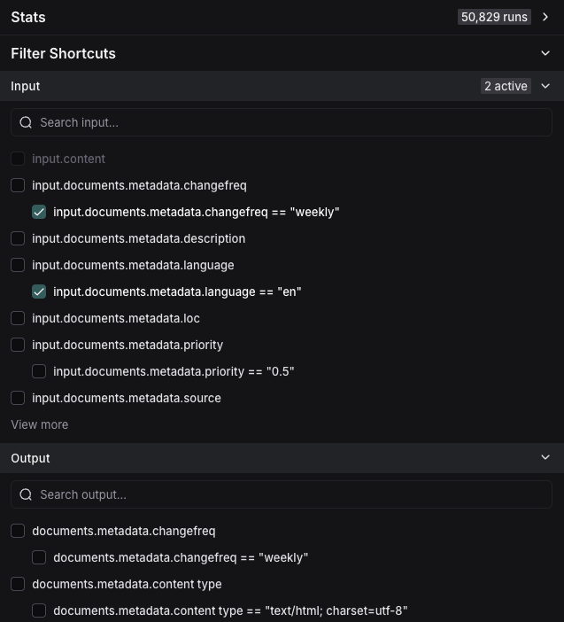 Filtering