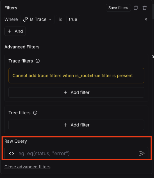 Raw Query
