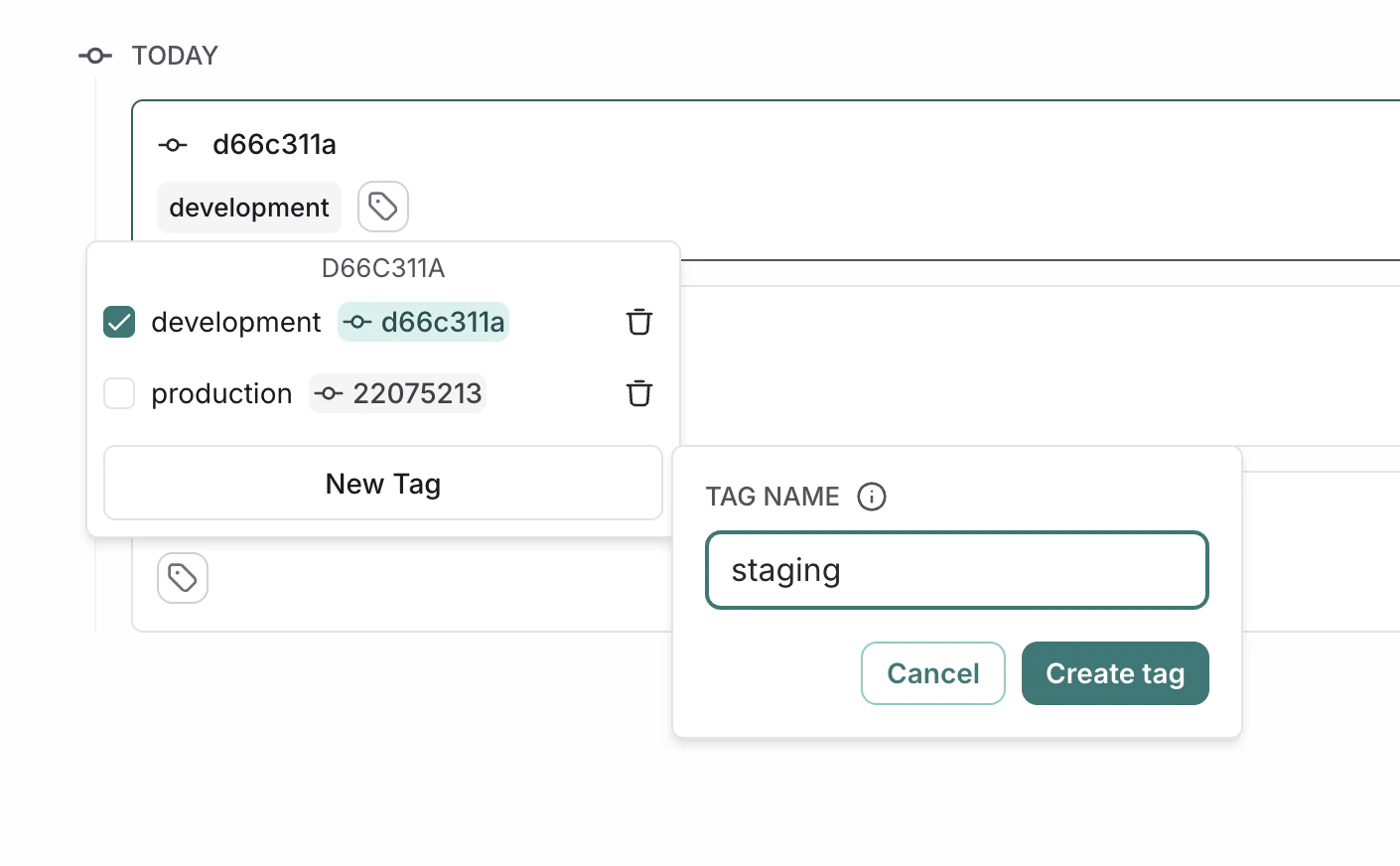 Create new prompt tag