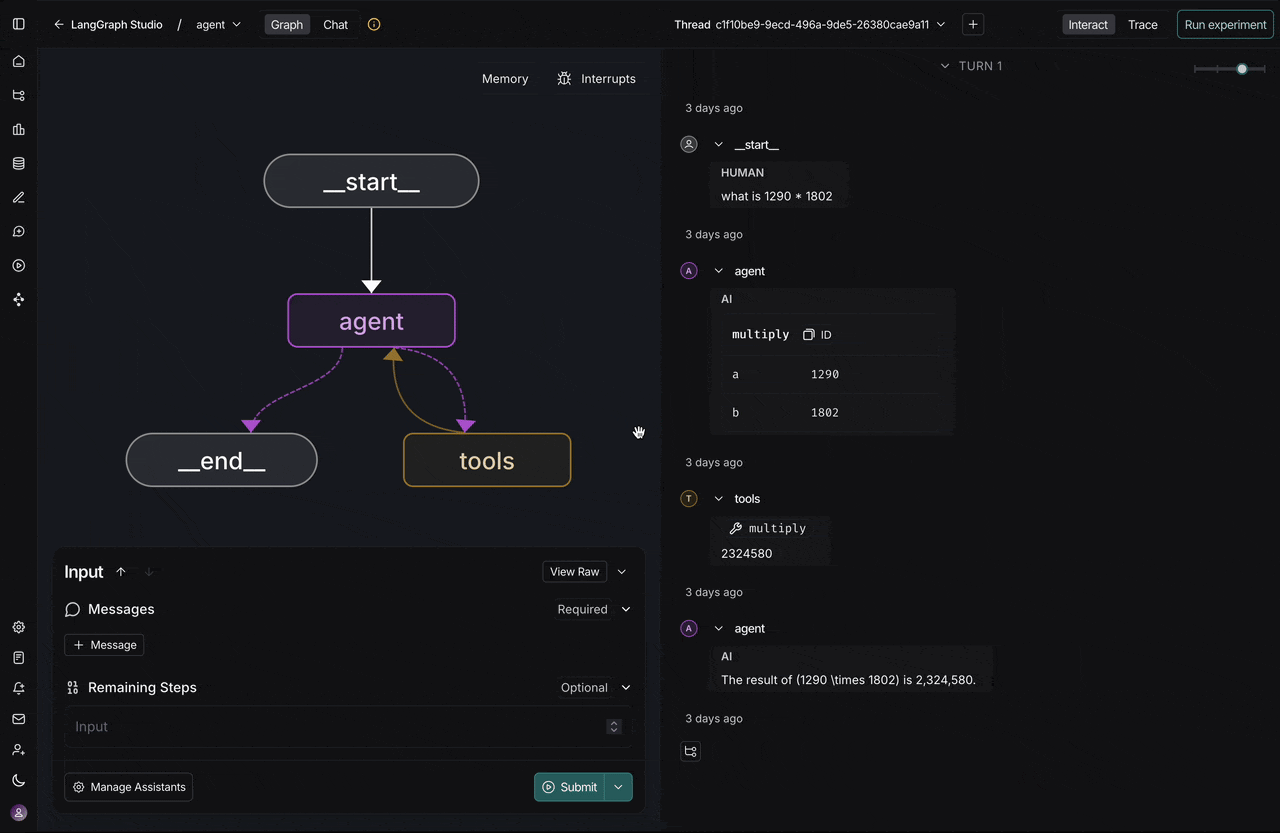 State inspection in Studio