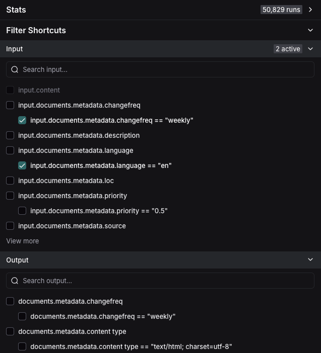 Filtering