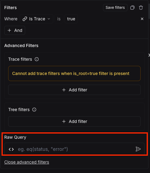 Raw Query