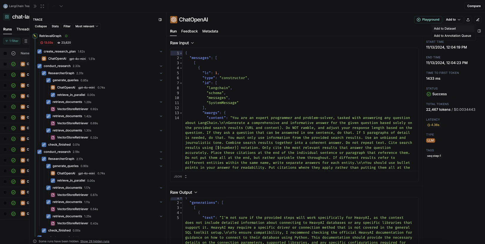 Create and manage datasets in the UI - Docs by LangChain