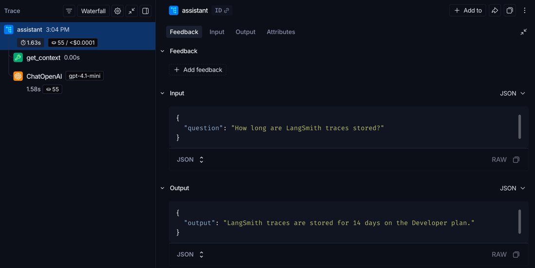 Tracing quickstart - Docs by LangChain