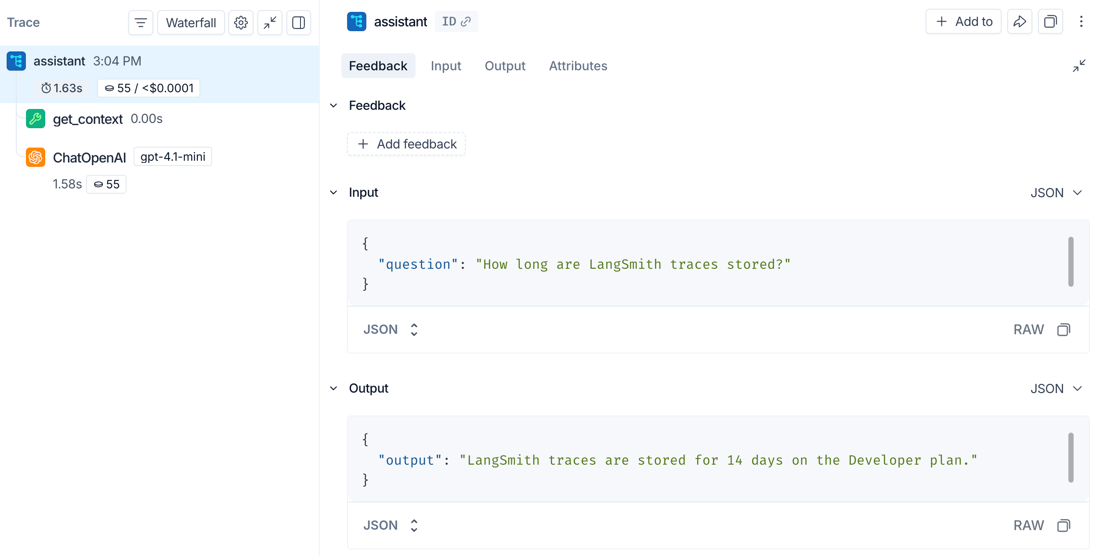Tracing quickstart - Docs by LangChain
