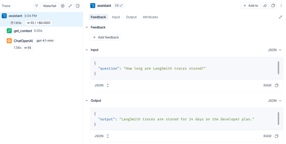 Tracing quickstart - Docs by LangChain
