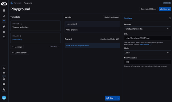 Connect to a custom model - Docs by LangChain