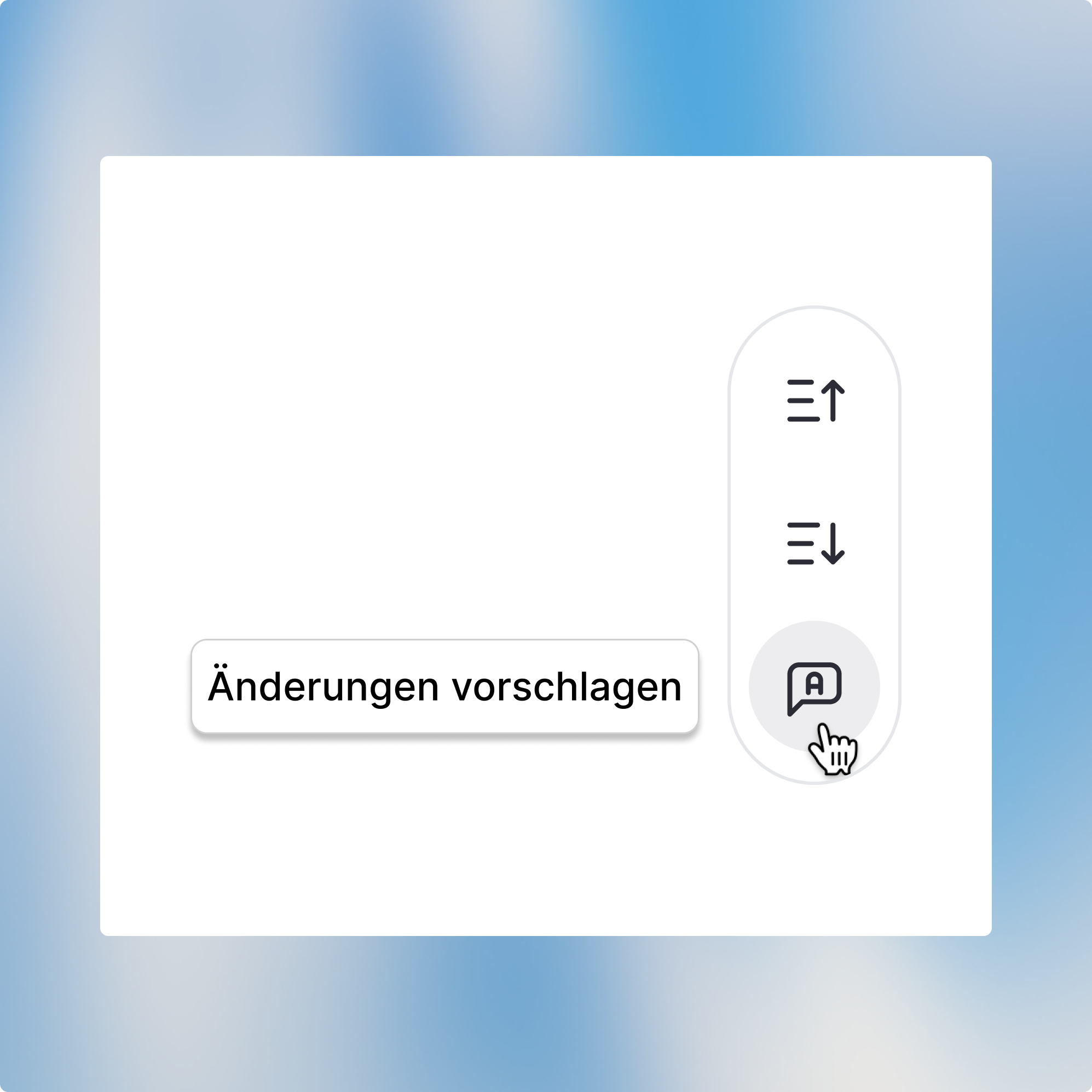 Button to ask the Model to suggest edits