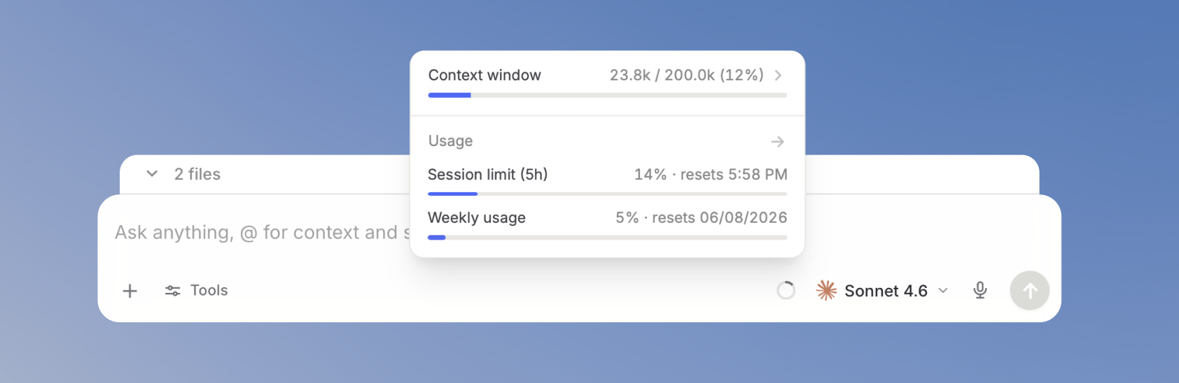 Context Window - Docs