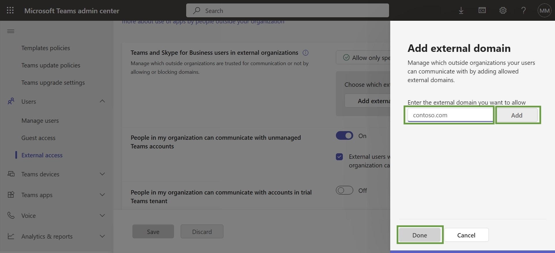 Enter Langdock.com click "add" and confirm with "done"