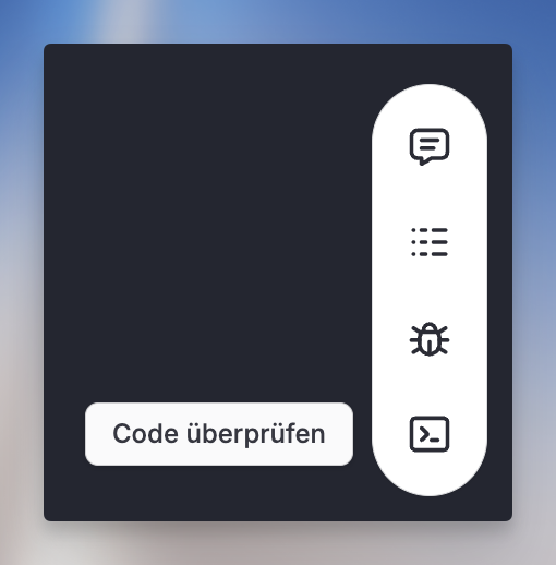 Code überprüfen