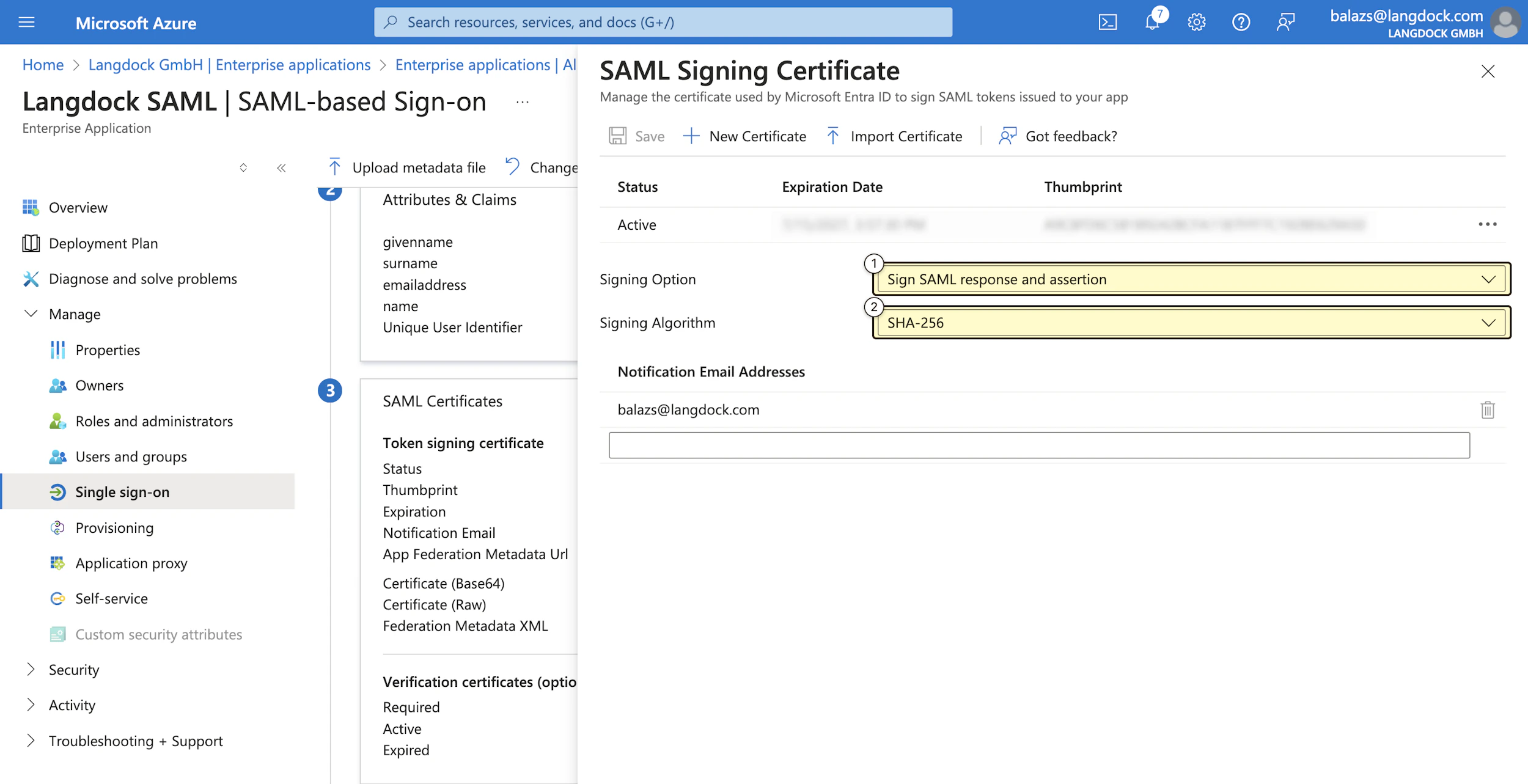 Microsoft Entra ID Setup - Docs