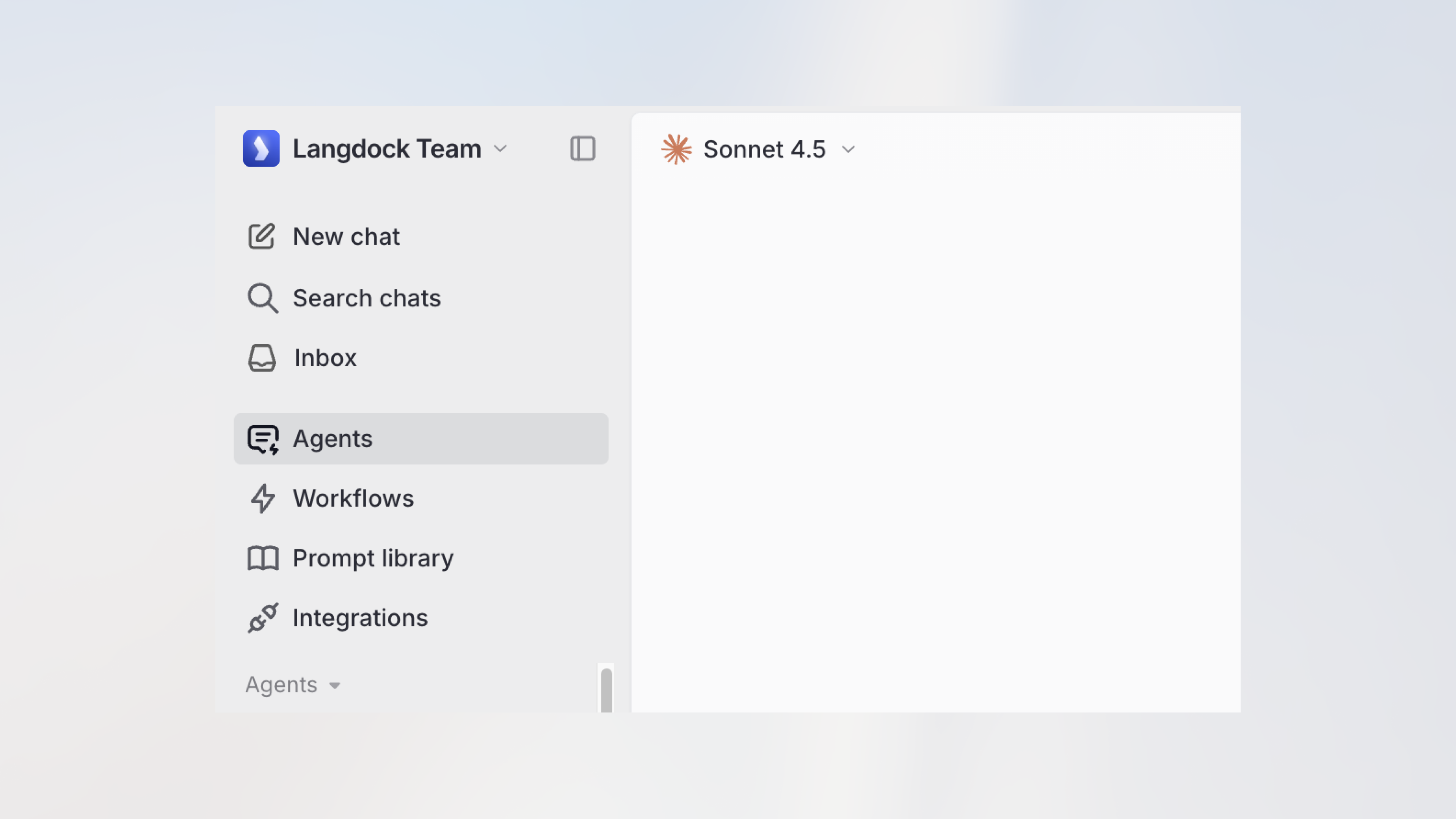 Zu Agents navigieren