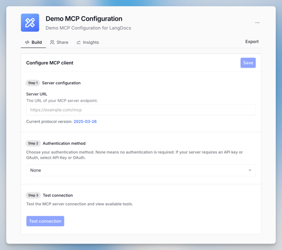 Mcp Format Model Context Protocol (MCP) - Docs