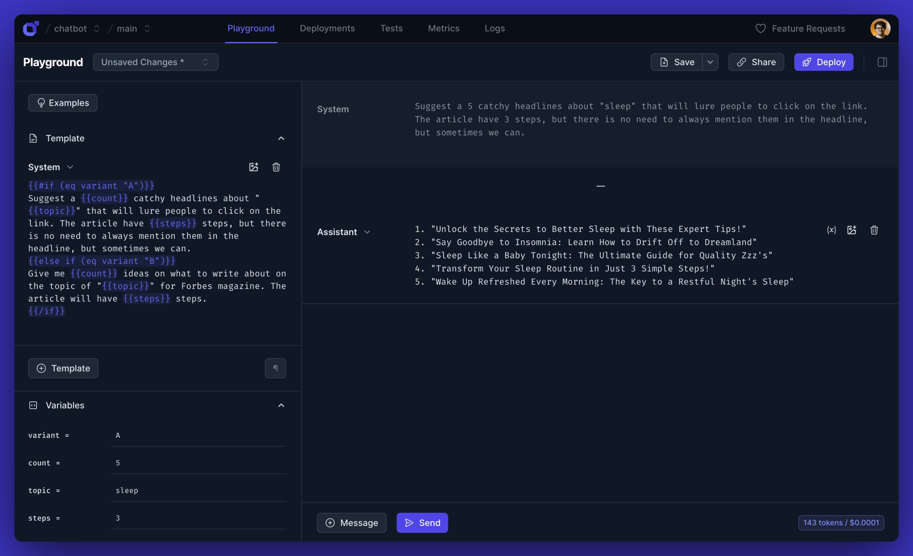 Templating Engine Support