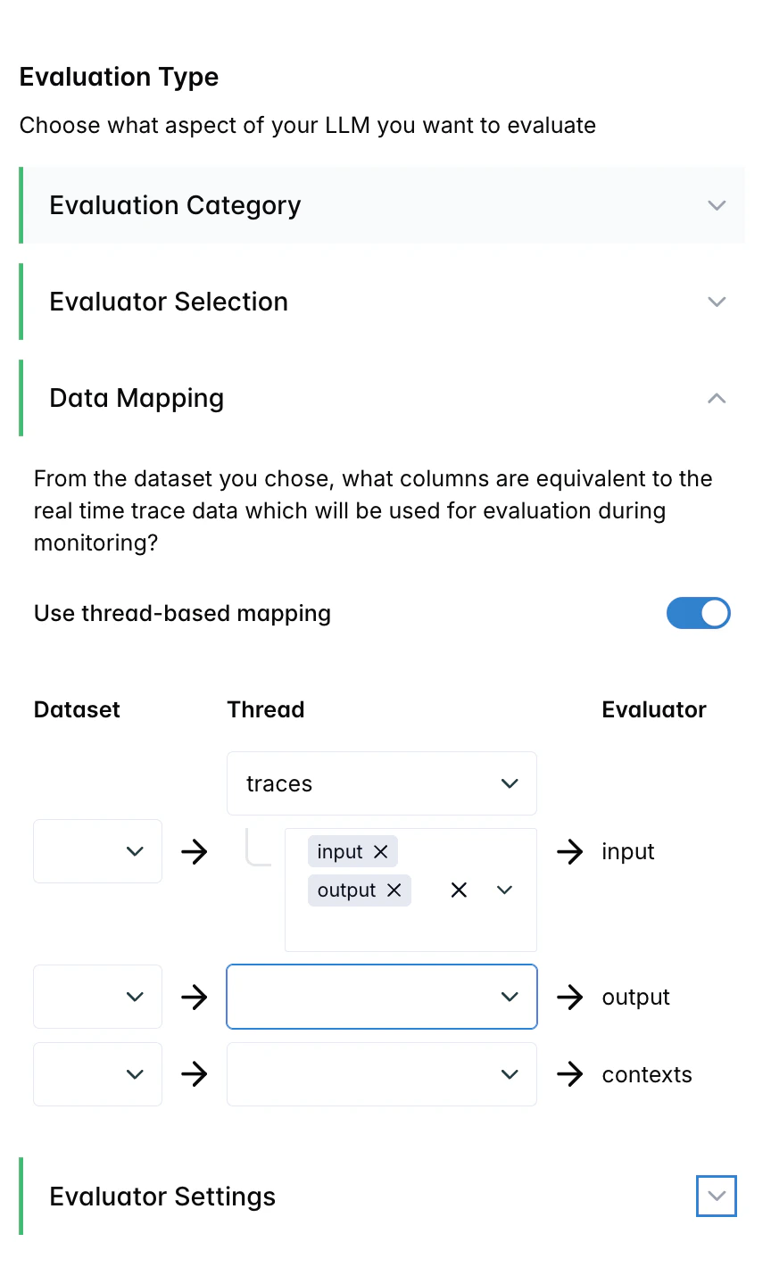 LangWatch Evaluation by Thread