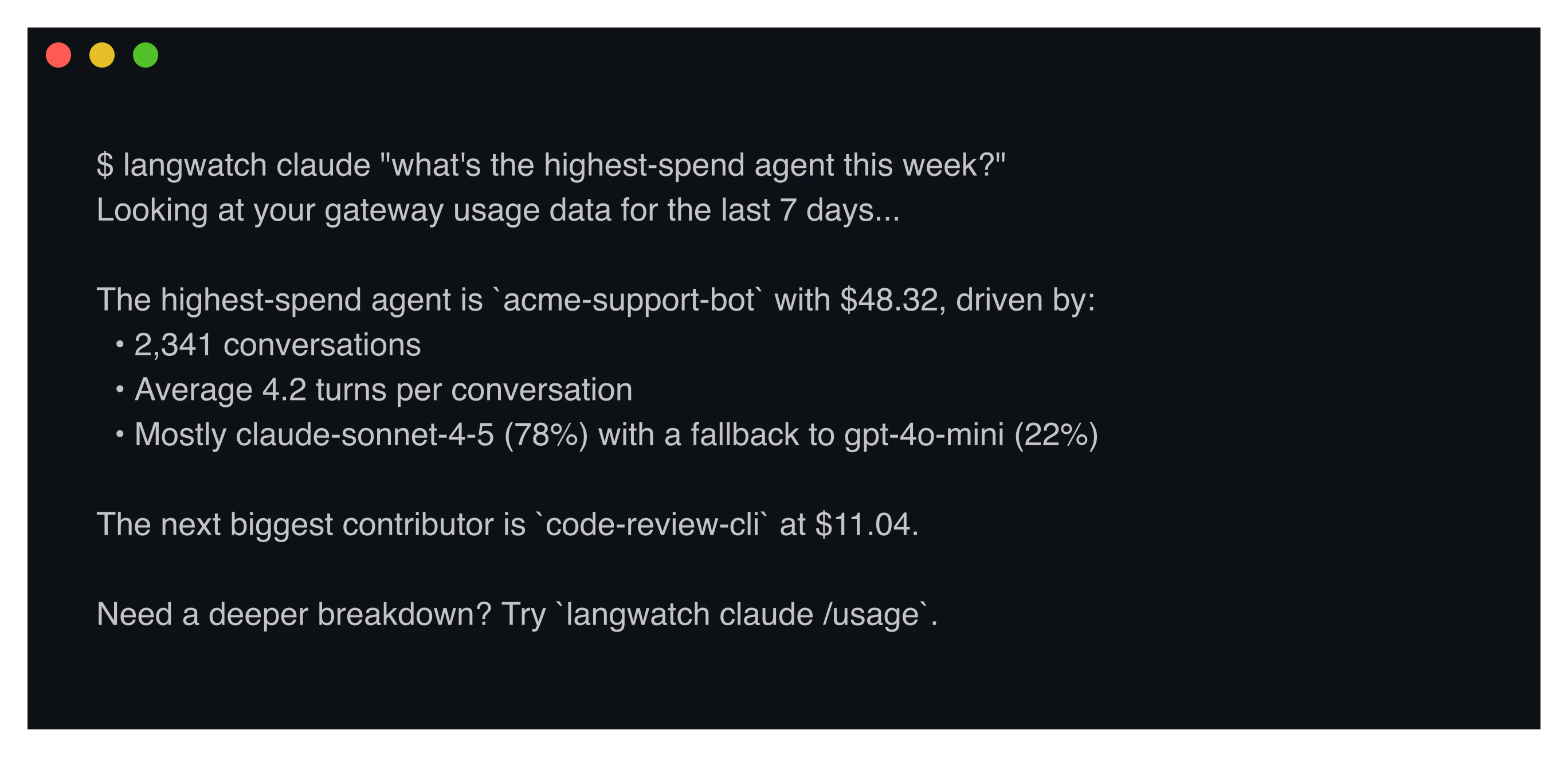 CLI wrapped tool