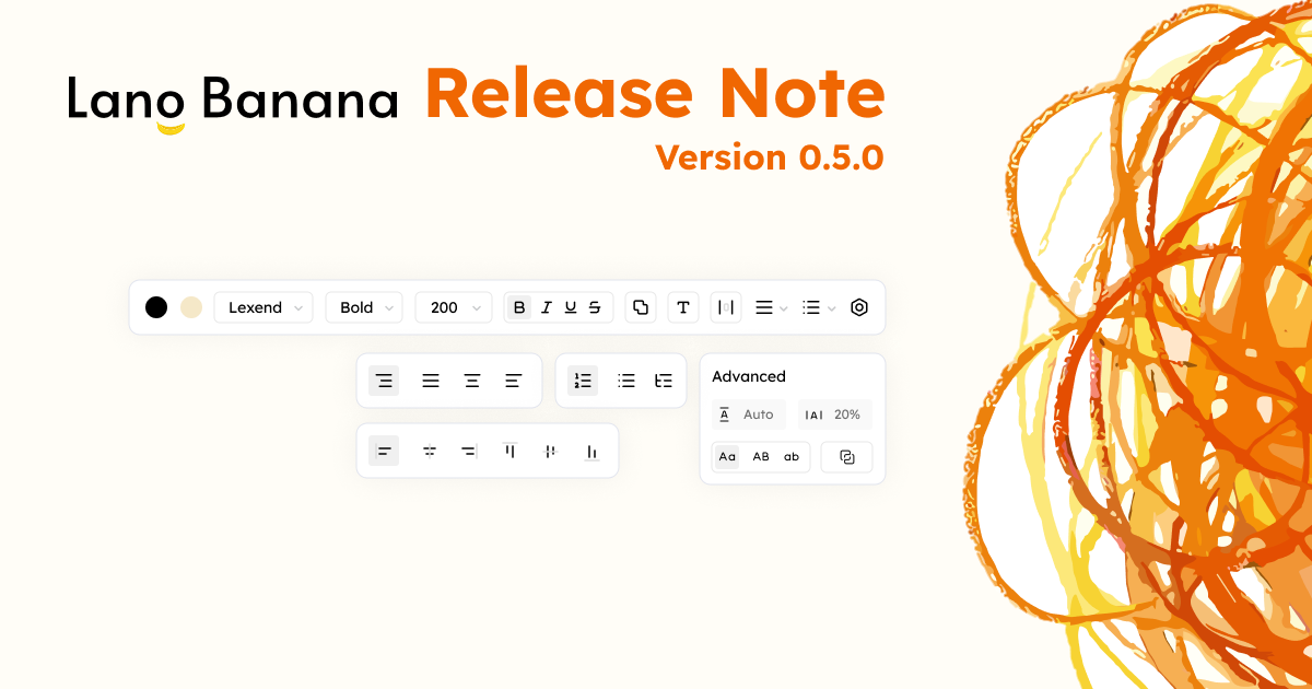 Lano Banana Release Note 050
