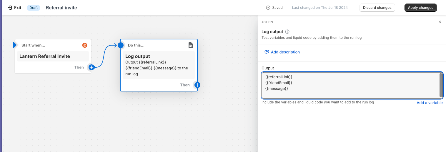 Image showing the Shopify Flow trigger