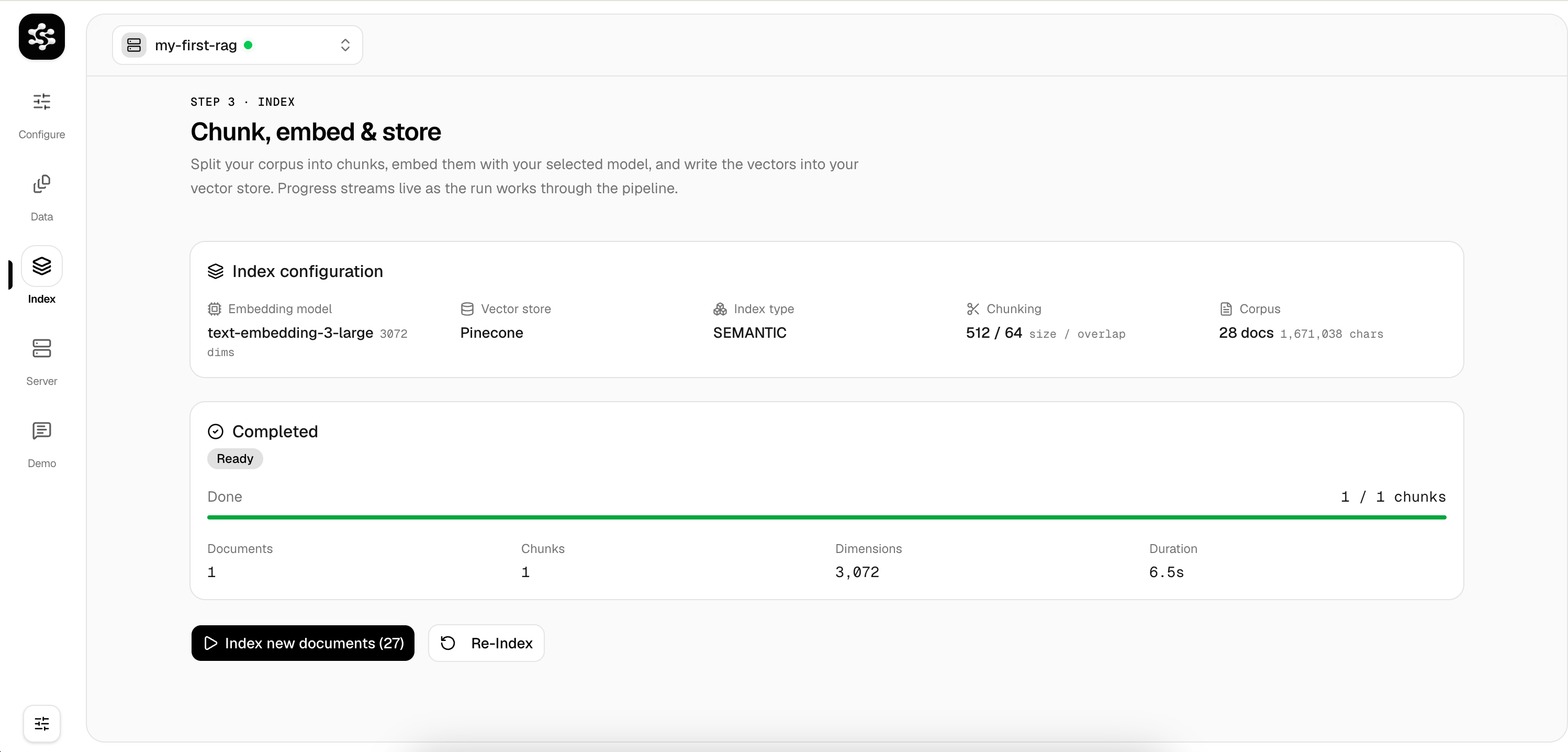 Indexing Data