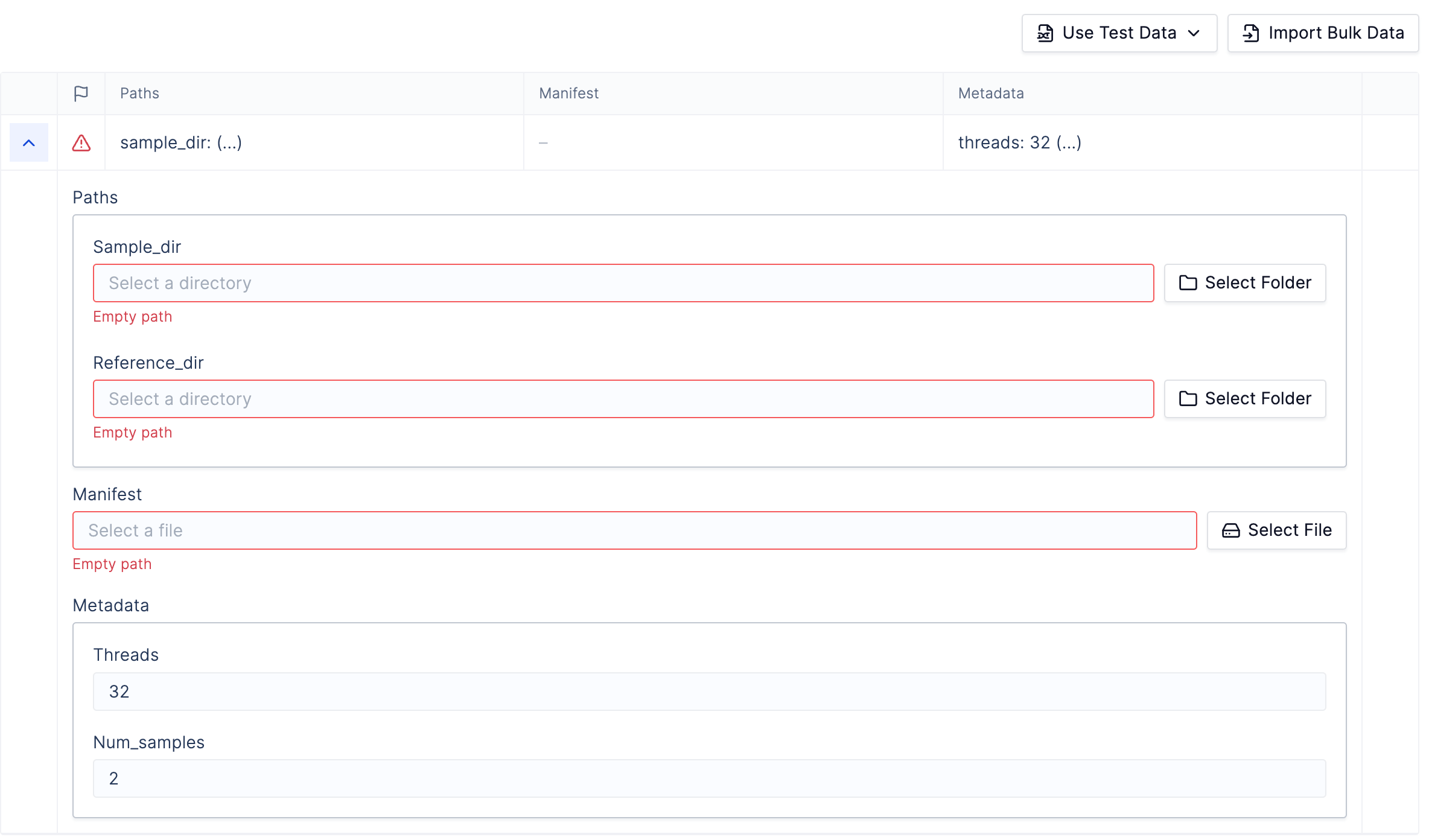 Snakemake workflow GUI