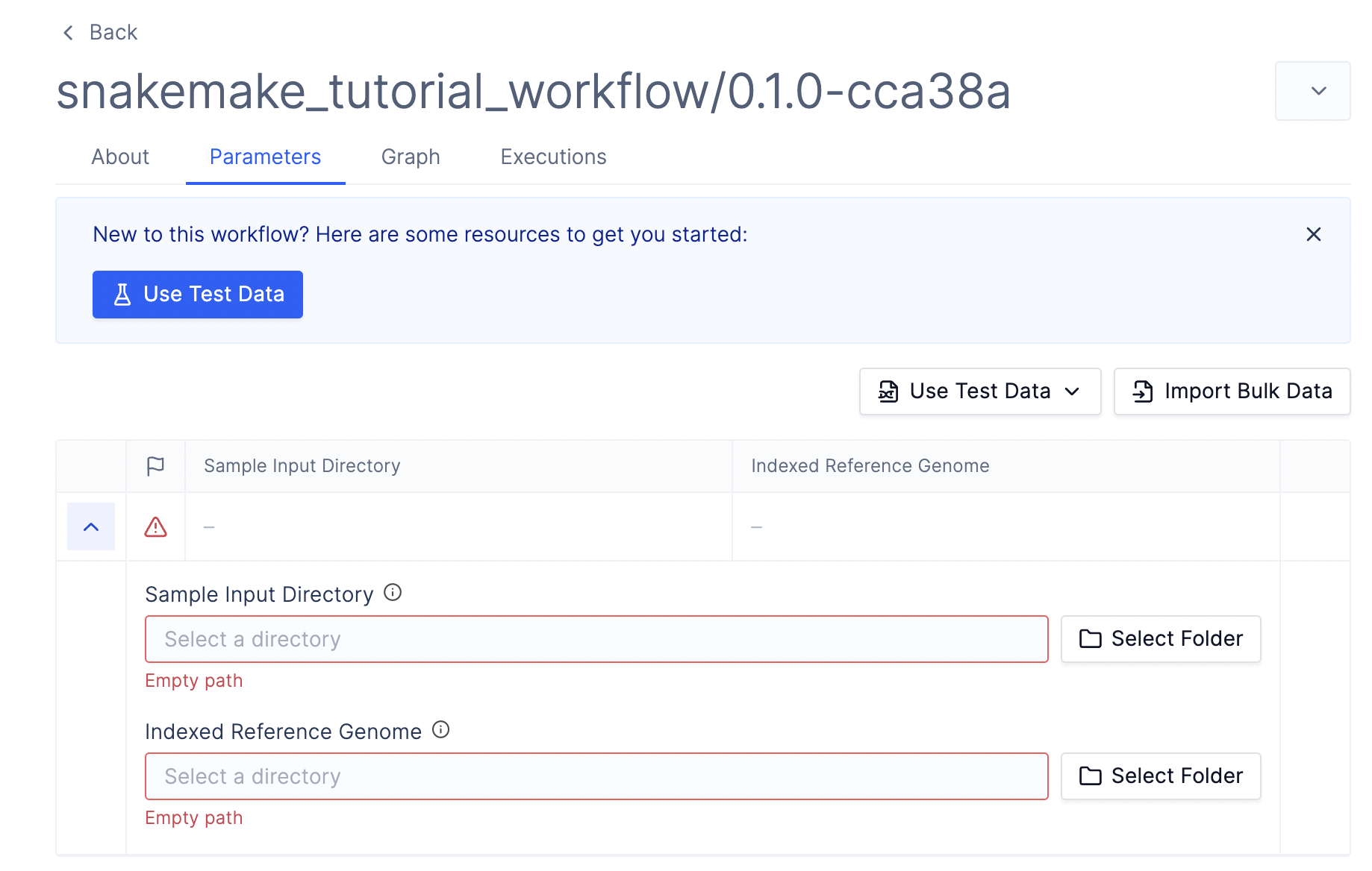 Snakemake workflow interface on Latch